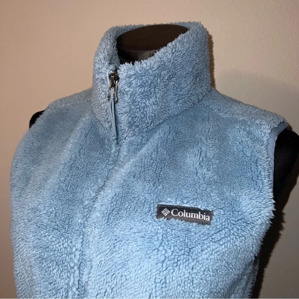 Columbia Women's Painted Sky EXS Fleece vest size XS ❤️ - Picture 4 of 6